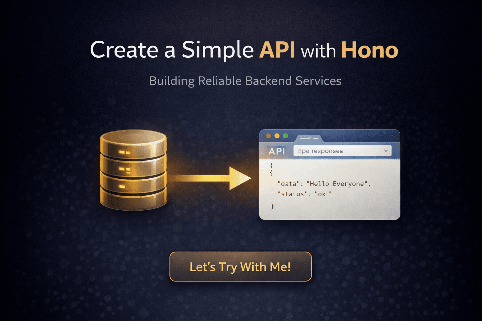 Create a Simple API with Hono